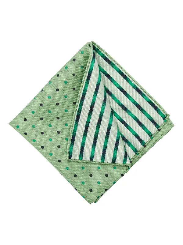 Pocket Square Linen Blend Spot sold by Oxford Shop