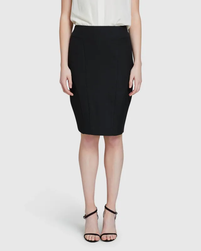 Monroe Eco Suit Skirt sold by Oxford Shop