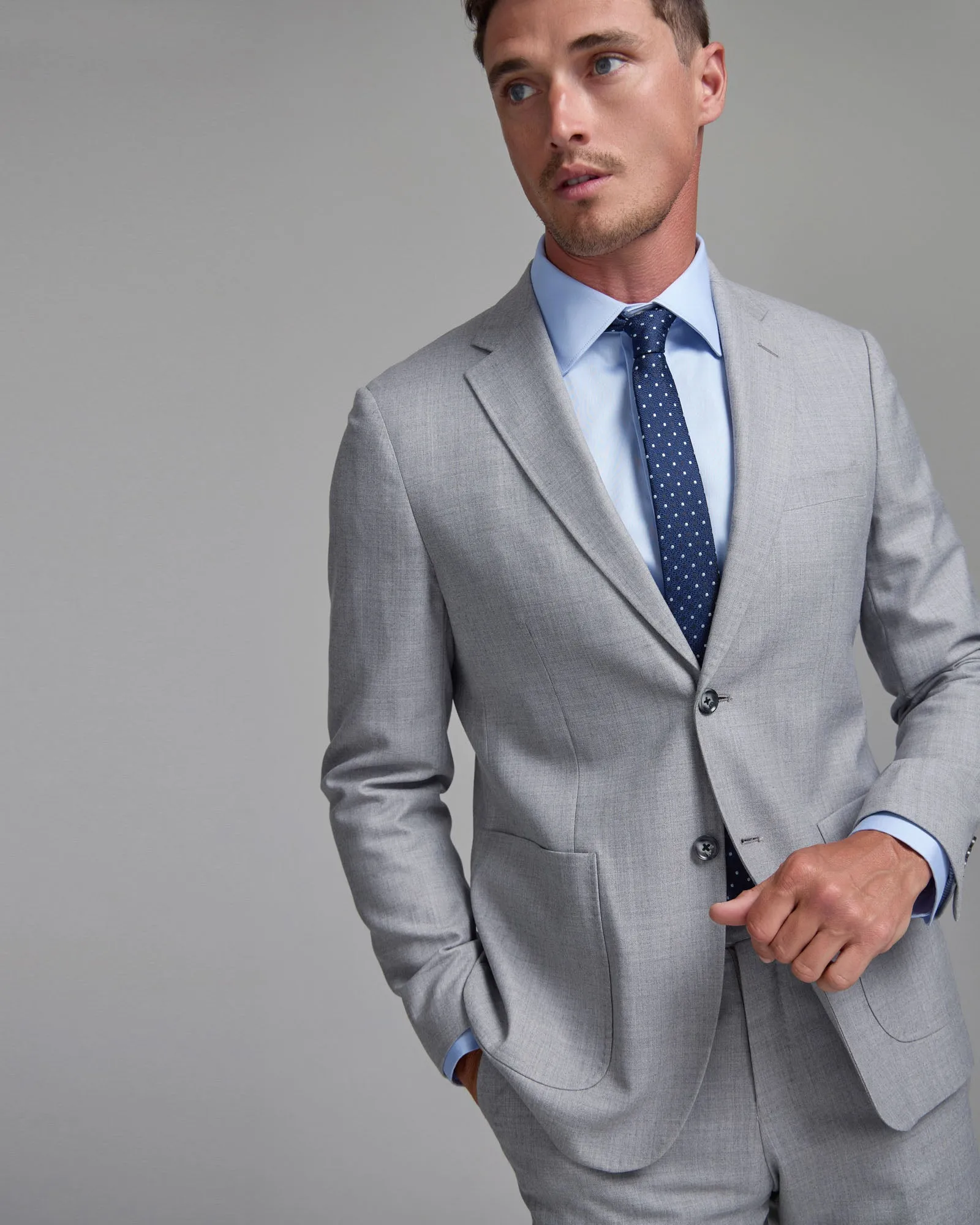 Byron Wool Suit Jacket sold by Oxford Shop