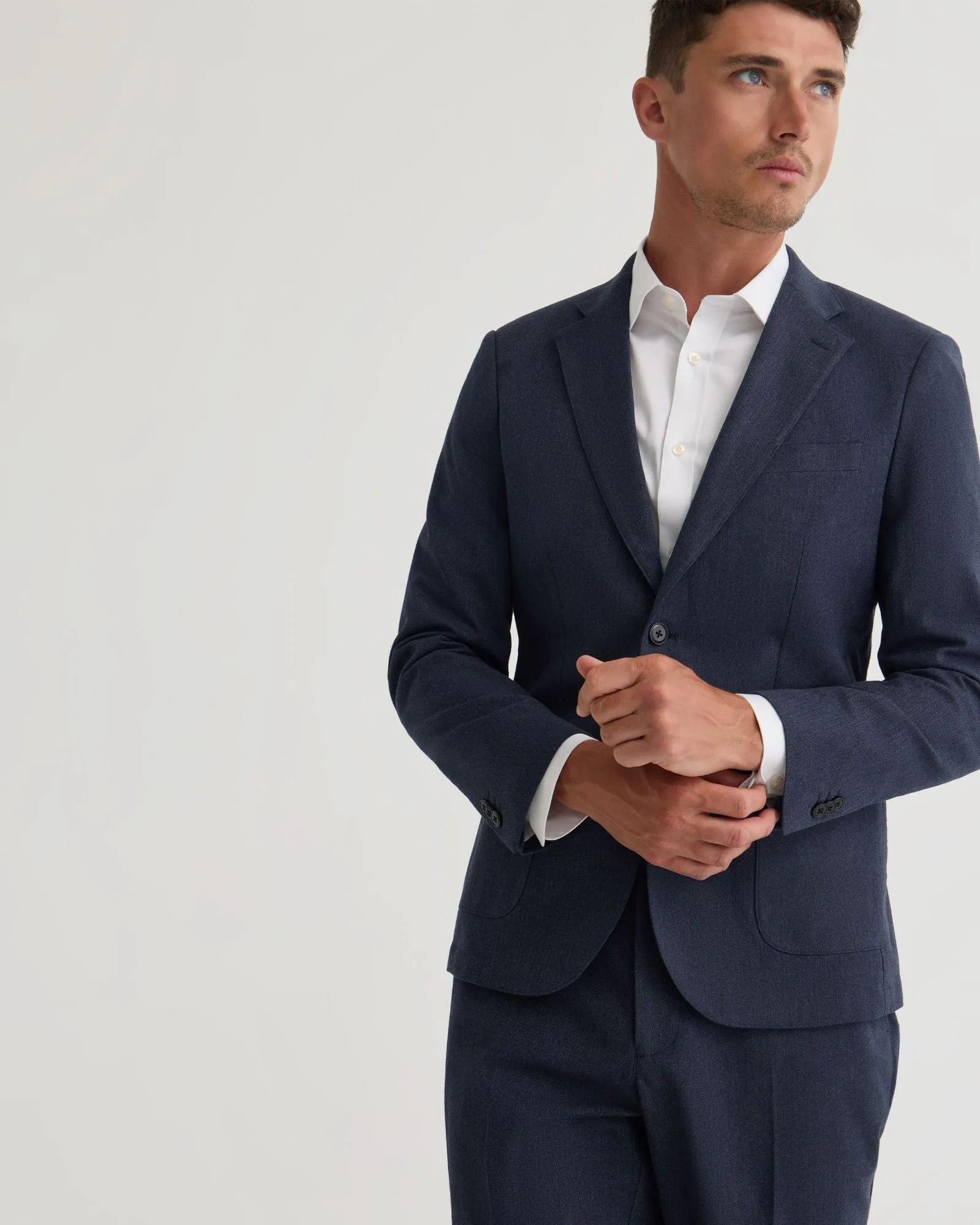 Byron Wool Suit Jacket sold by Oxford Shop product image thumbnail 4