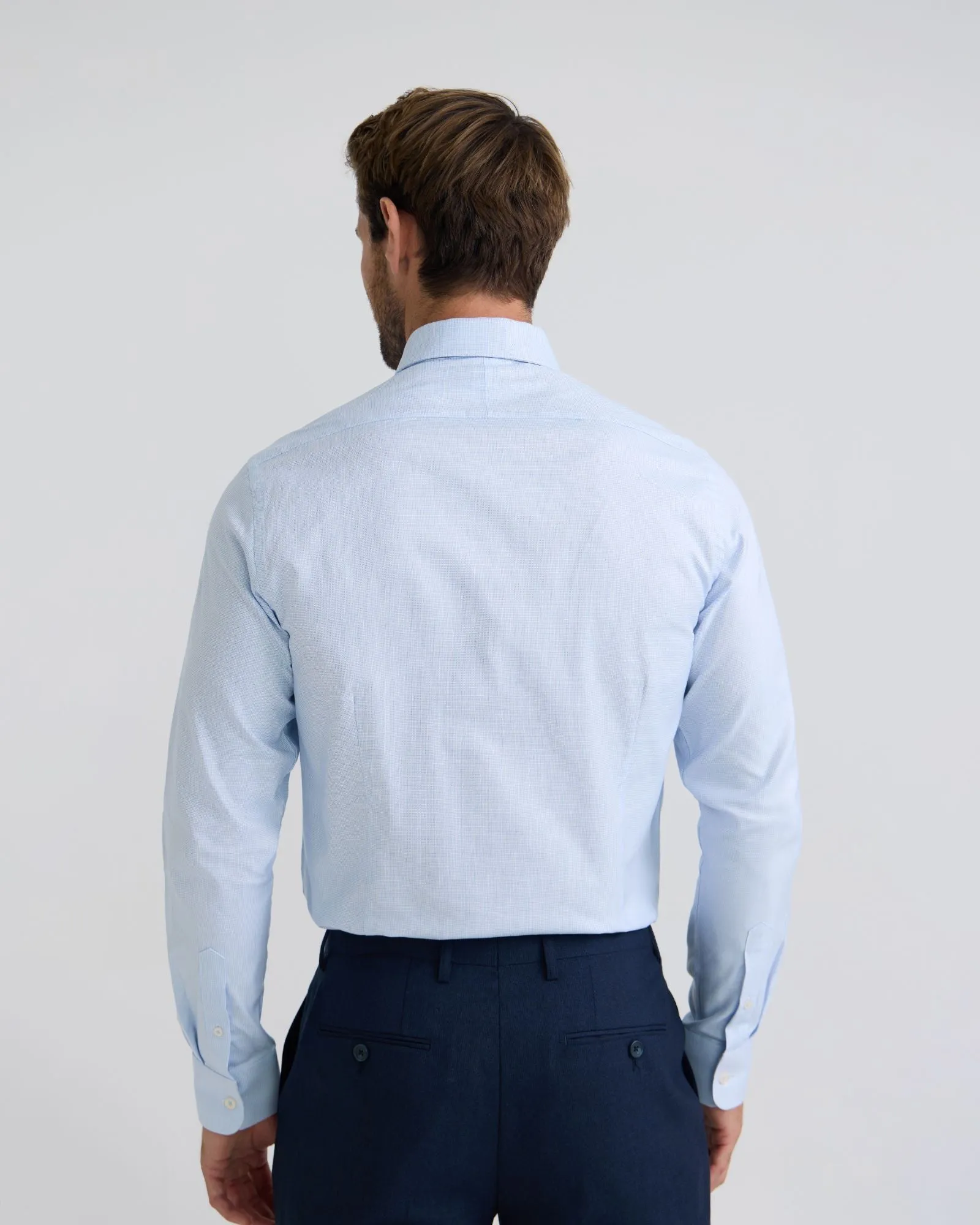 Beckton Slim Fit Cotton Shirt sold by Oxford Shop product image thumbnail 3