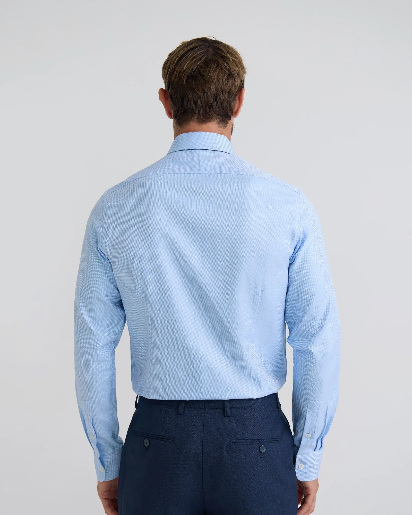 Beckton Slim Fit Cotton Shirt sold by Oxford Shop product image thumbnail 3