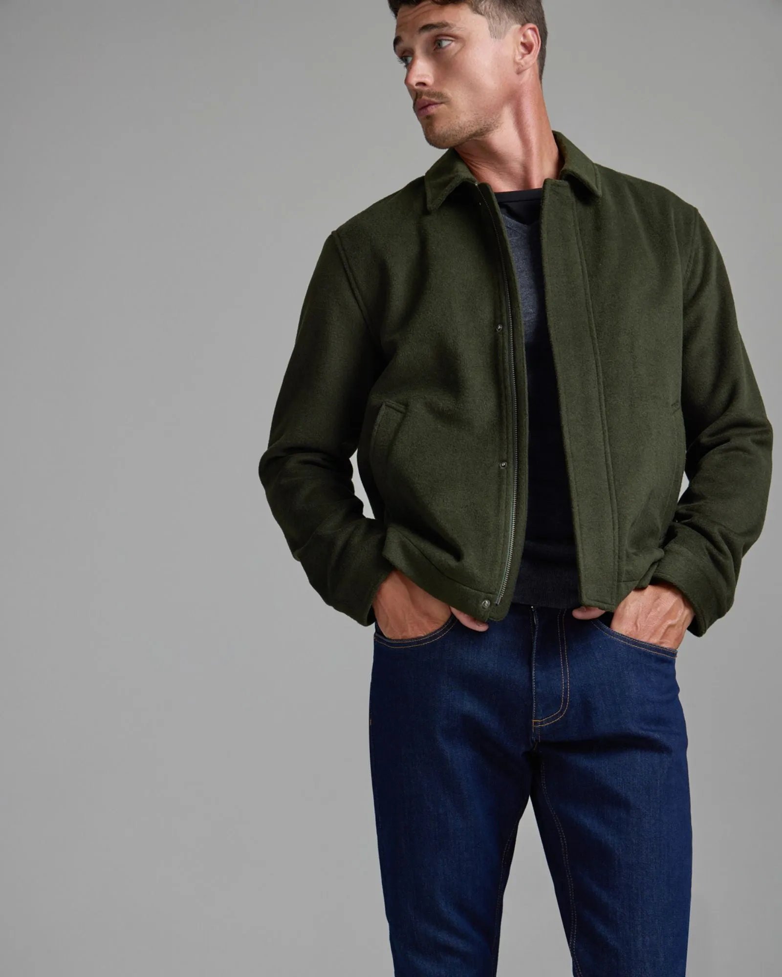 James Wool Jacket sold by Oxford Shop