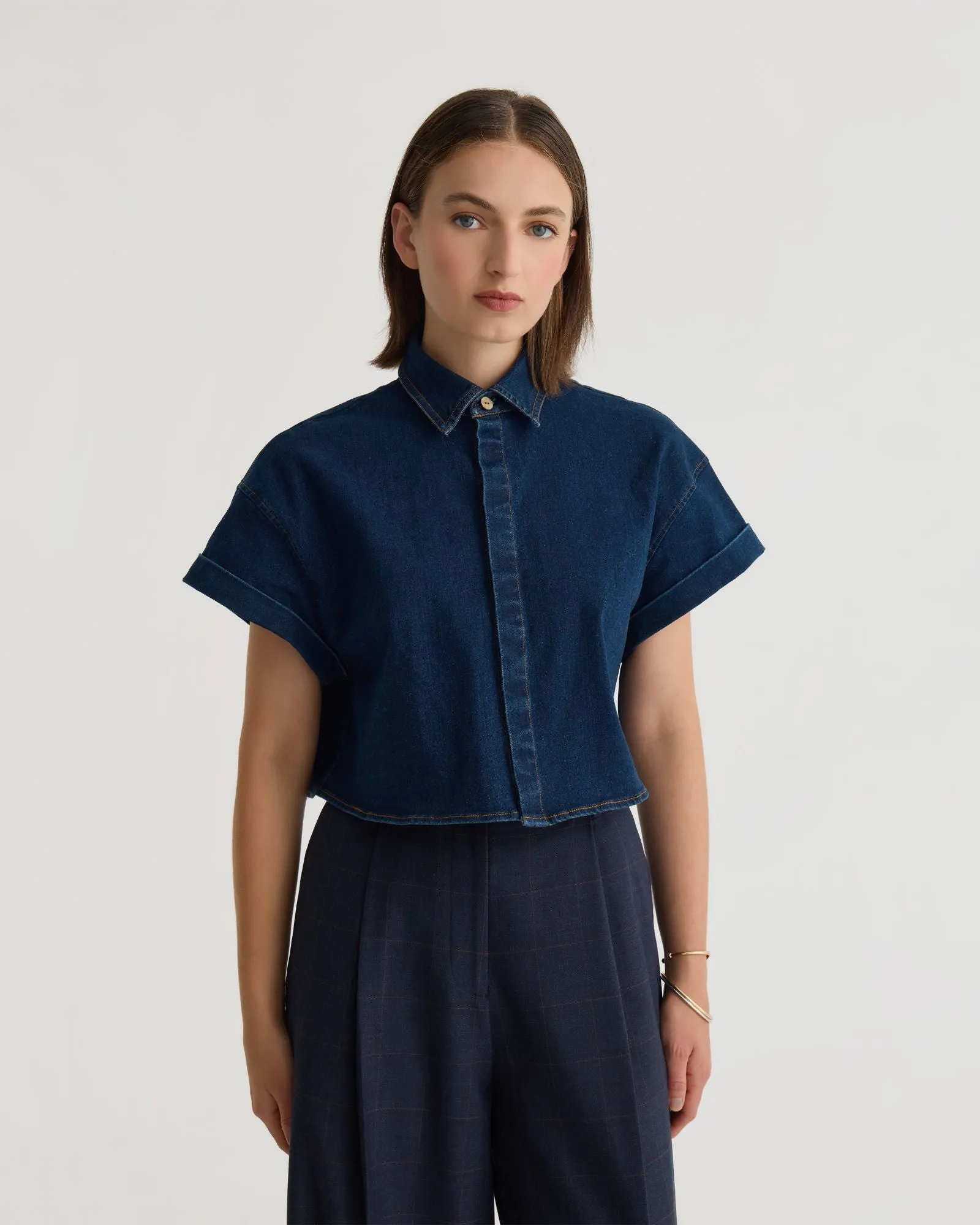 Lottie Denim Shirt sold by Oxford Shop product image thumbnail 5