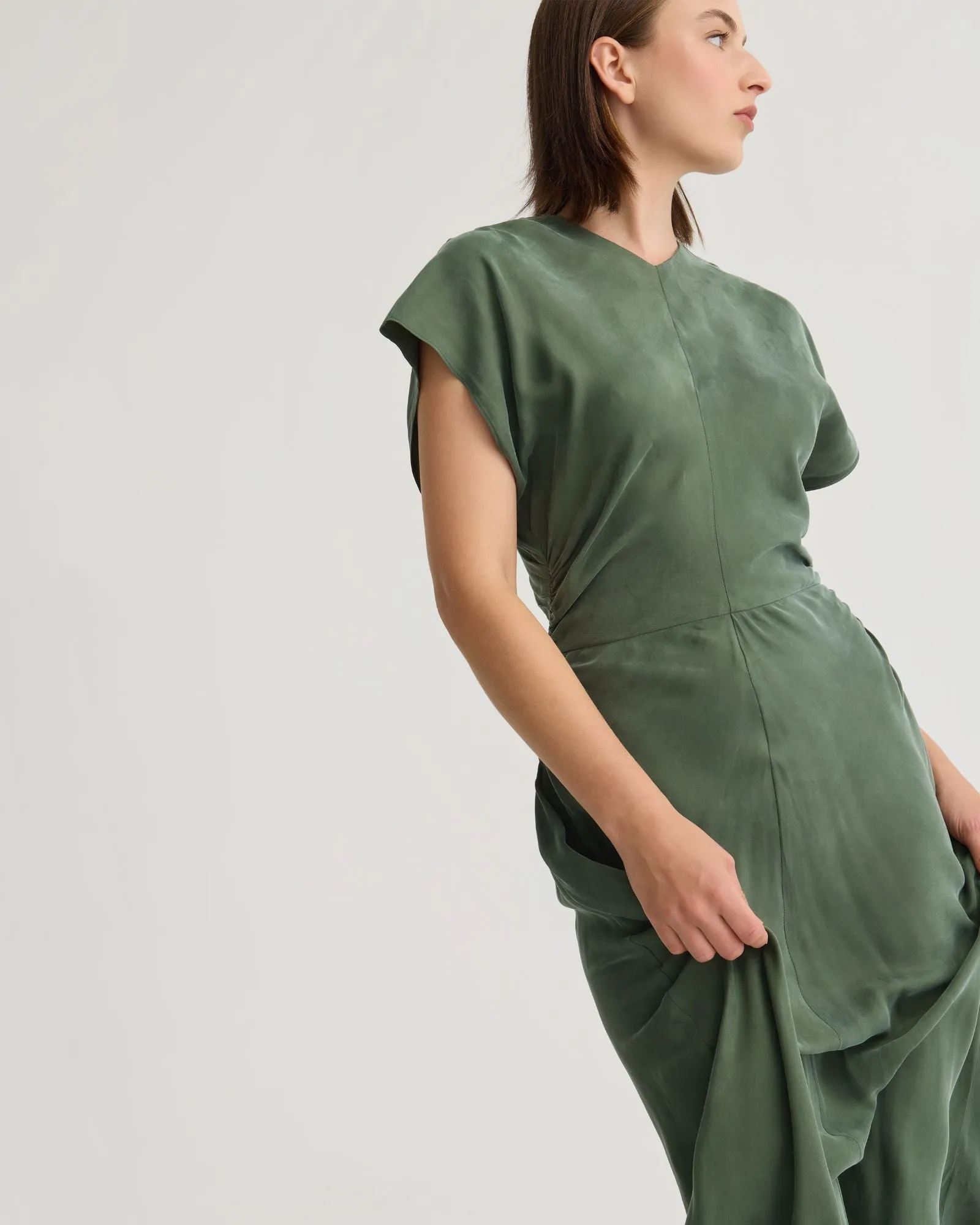 Fleur Cupro Dress sold by Oxford Shop product image thumbnail 4