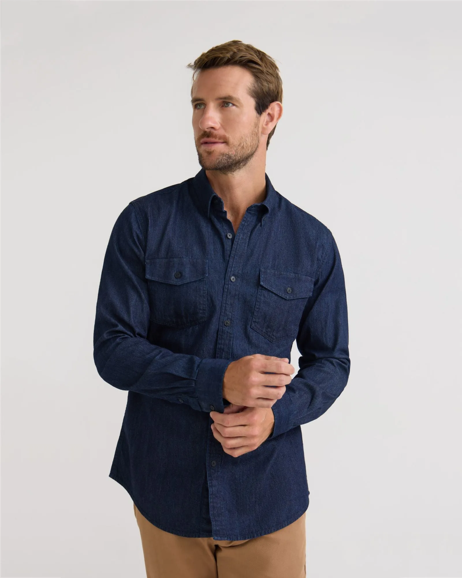 Denim Shirt sold by Oxford Shop