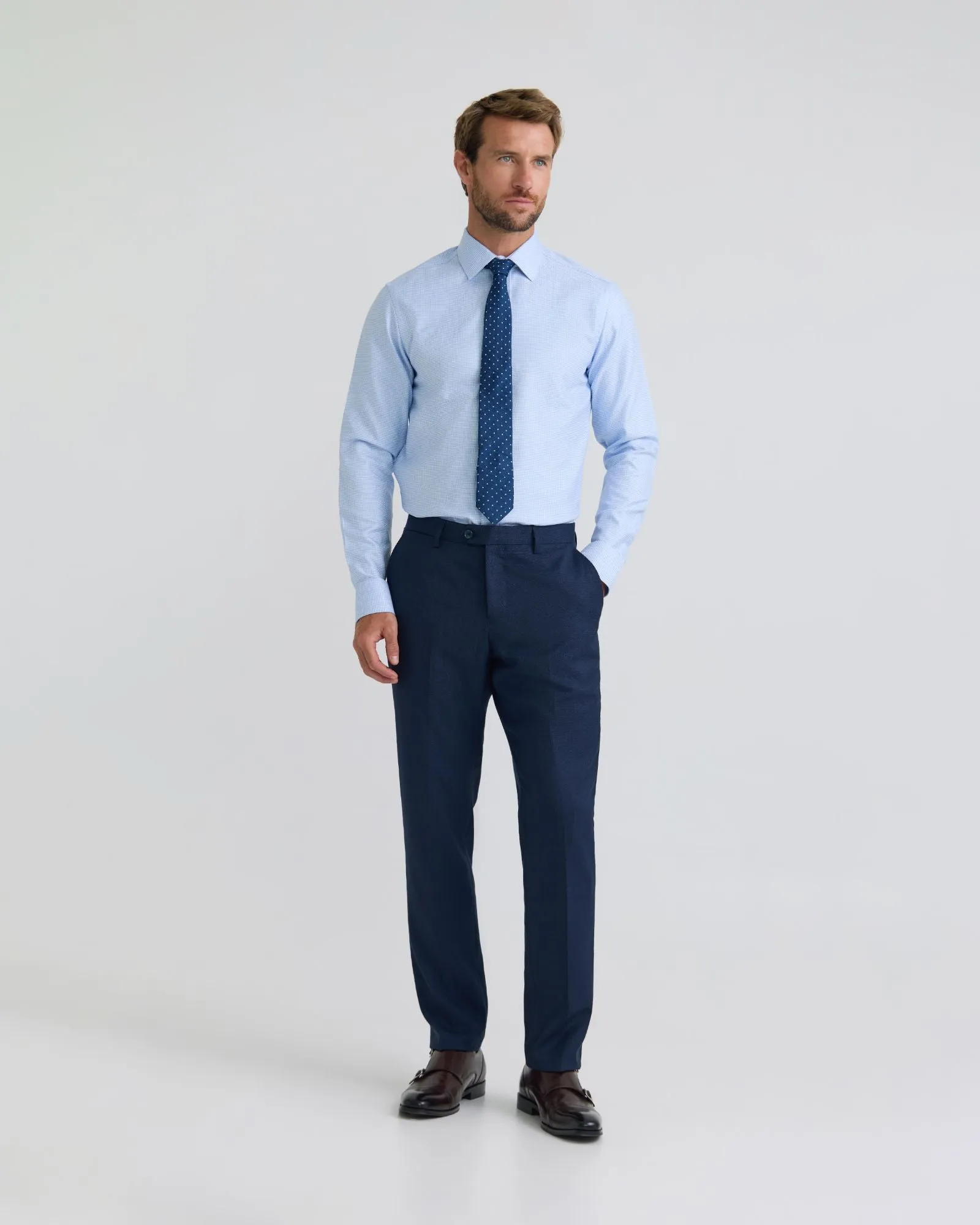 Beckton Slim Fit Cotton Shirt sold by Oxford Shop
