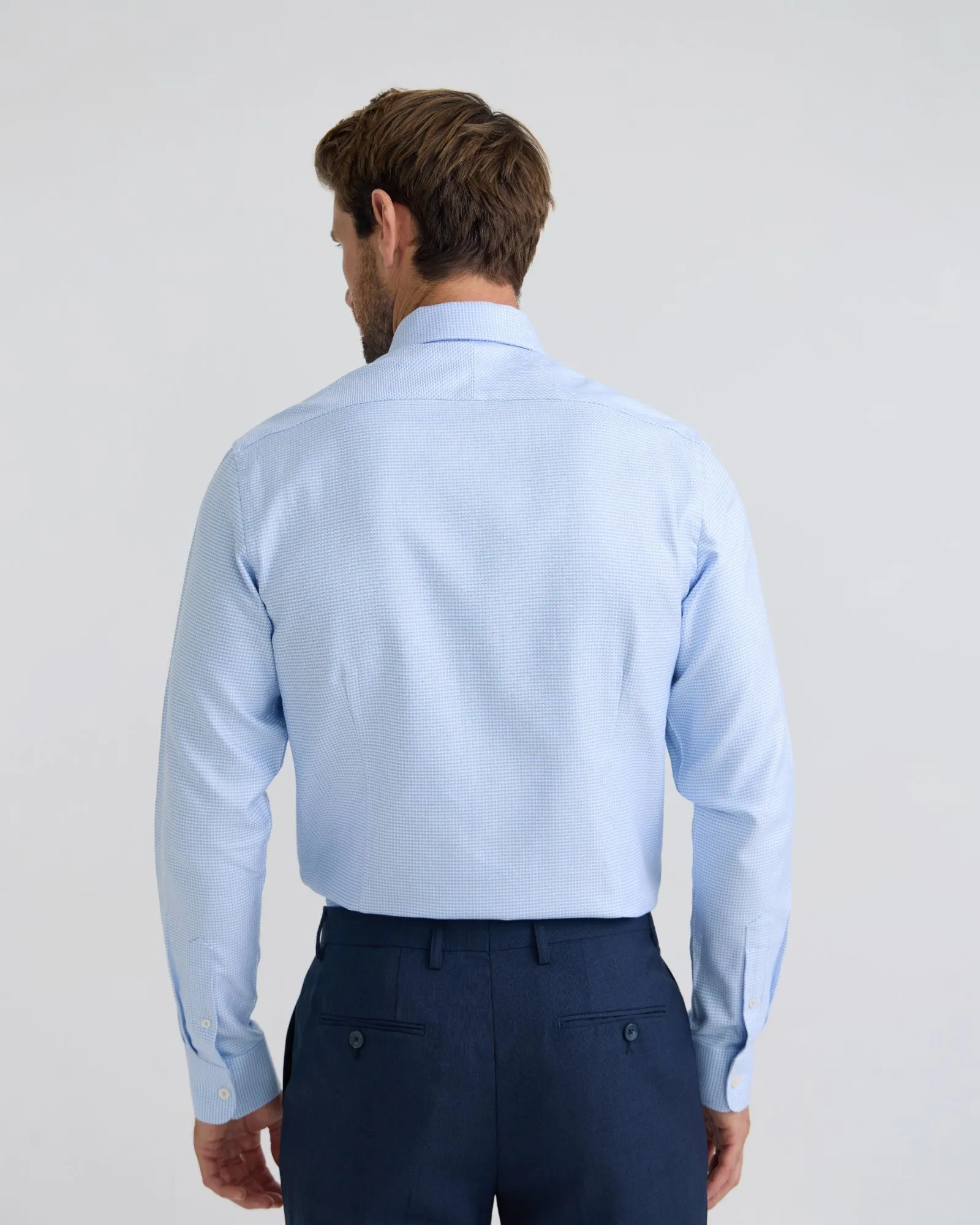 Beckton Slim Fit Cotton Shirt sold by Oxford Shop product image thumbnail 3