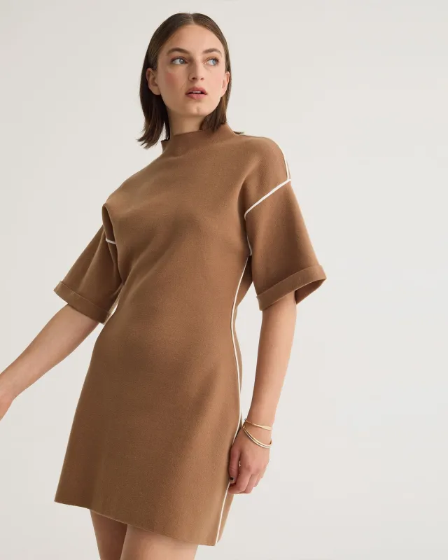 Lisa Knitted Contrast Trim Dress sold by Oxford Shop