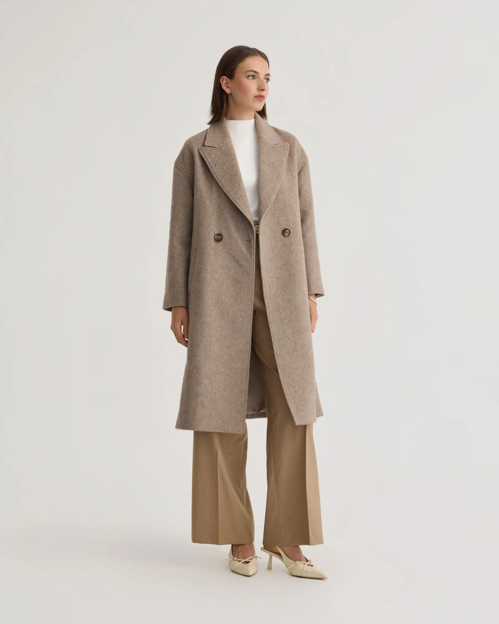 Celia Wool Coat sold by Oxford Shop
