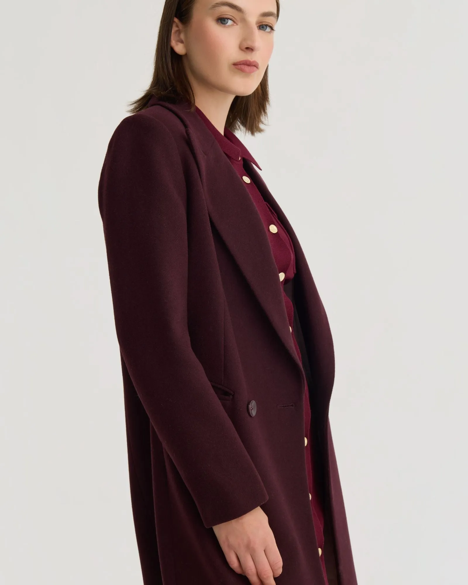 Saskia Wool Coat sold by Oxford Shop product image thumbnail 4