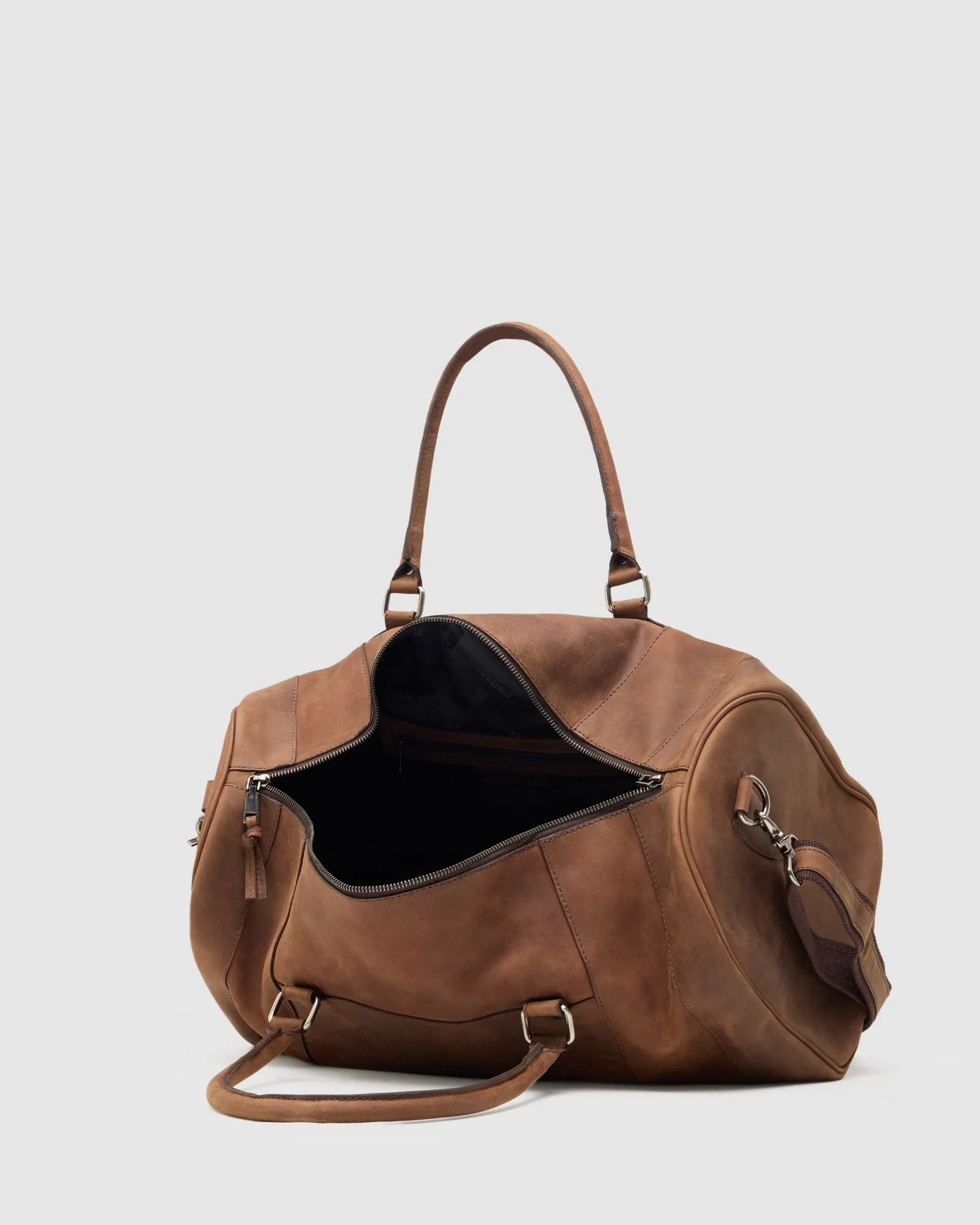 Barton Leather Overnighter sold by Oxford Shop product image thumbnail 5