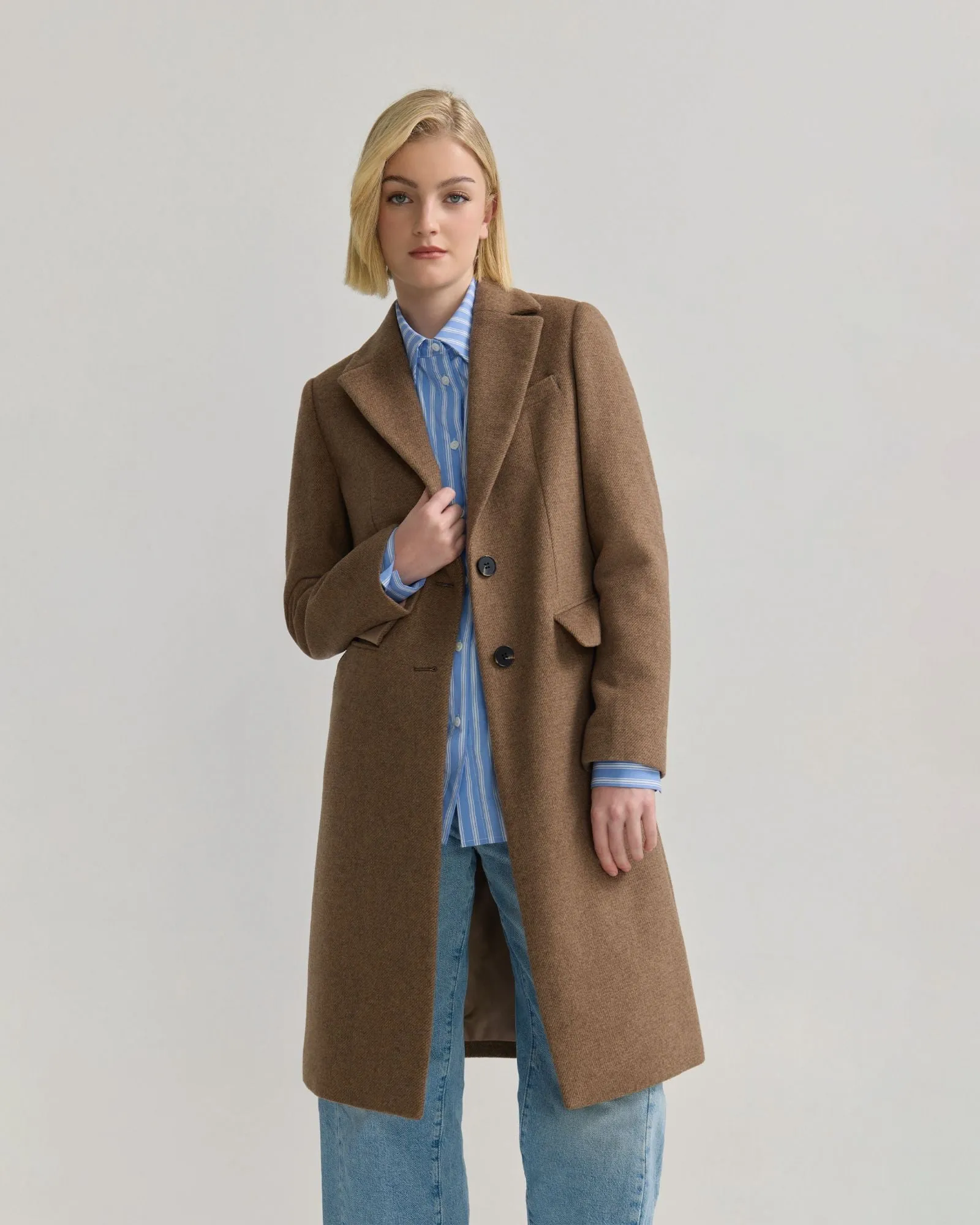 Ruby Wool Coat sold by Oxford Shop product image thumbnail 5