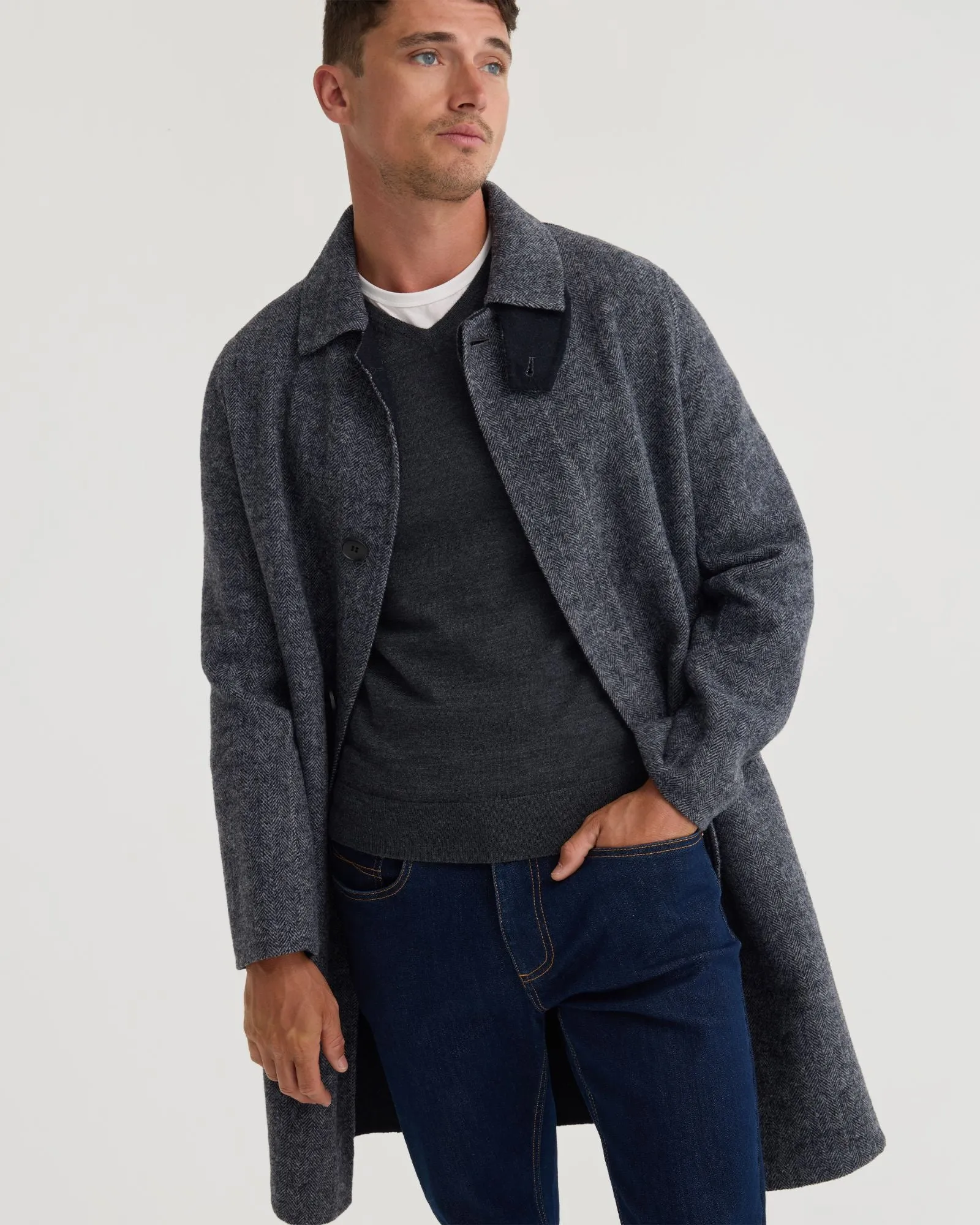 Casper Wool Coat sold by Oxford Shop product image thumbnail 4