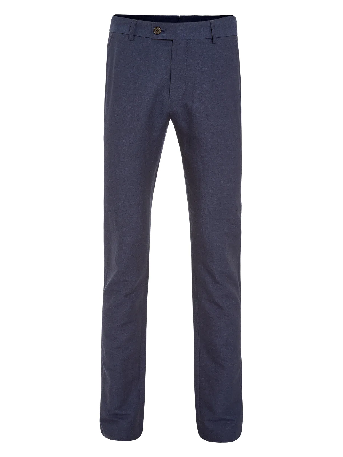 Slim Leg Cotton Linen Trousers sold by Oxford Shop product image thumbnail 2