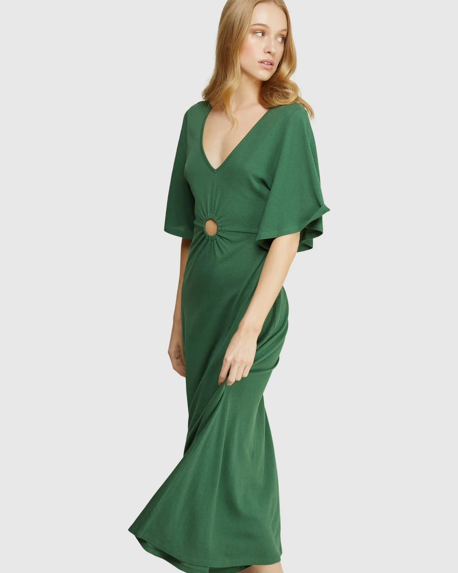 Florence Keyhole Knit Maxi Dress sold by Oxford Shop