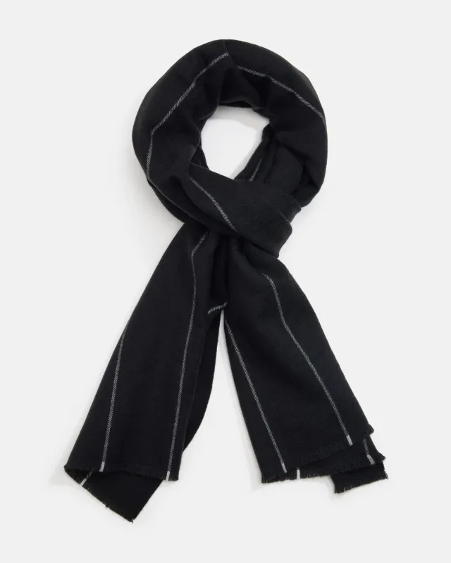 Edwards Pinstripe Scarf sold by Oxford Shop