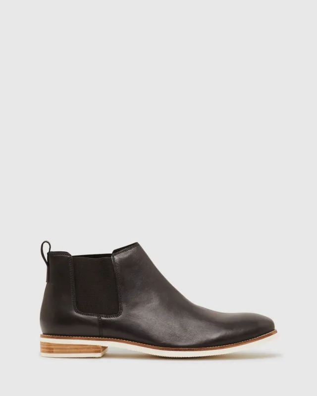Stuart Leather Chelsea Boots sold by Oxford Shop