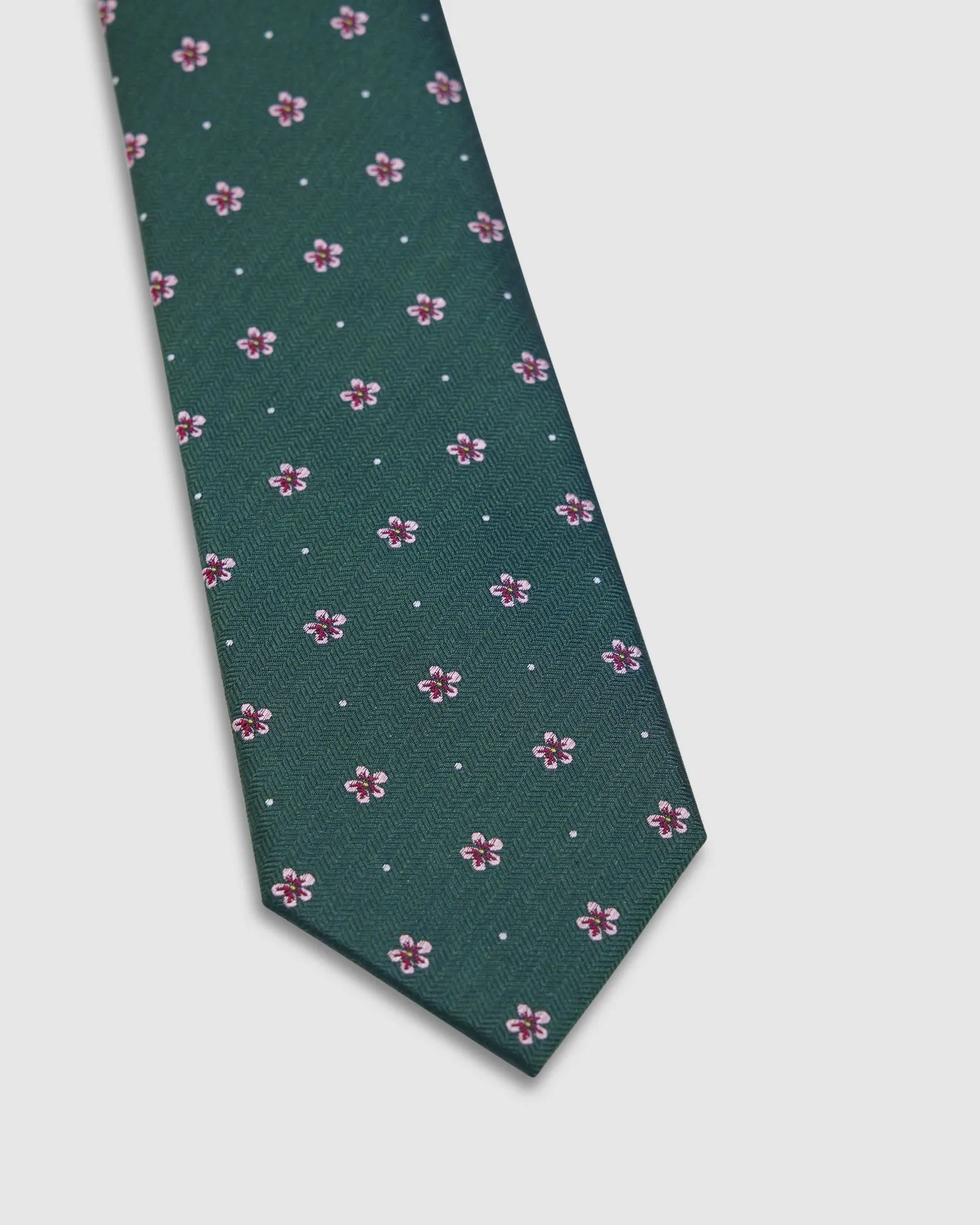 Chalmers Floral 7Cm Tie sold by Oxford Shop product image thumbnail 2