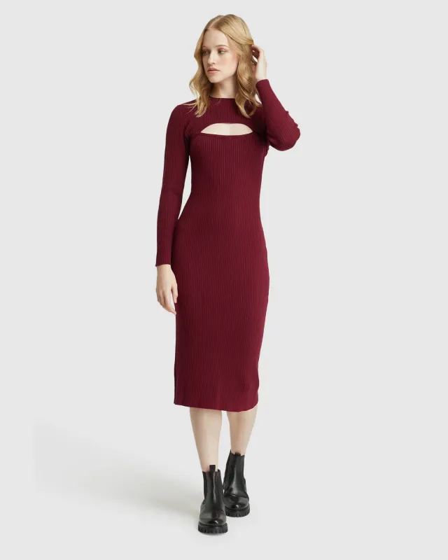 Kirsten Cut Out Dress sold by Oxford Shop