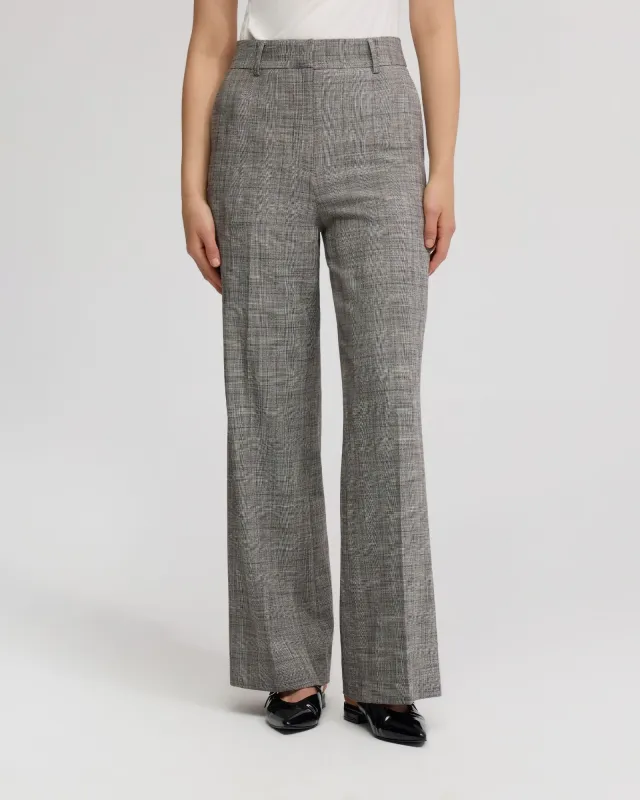 Lydia Eco Checked Pants sold by Oxford Shop