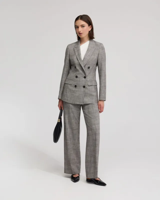 Billie Eco Checked Suit Jacket sold by Oxford Shop