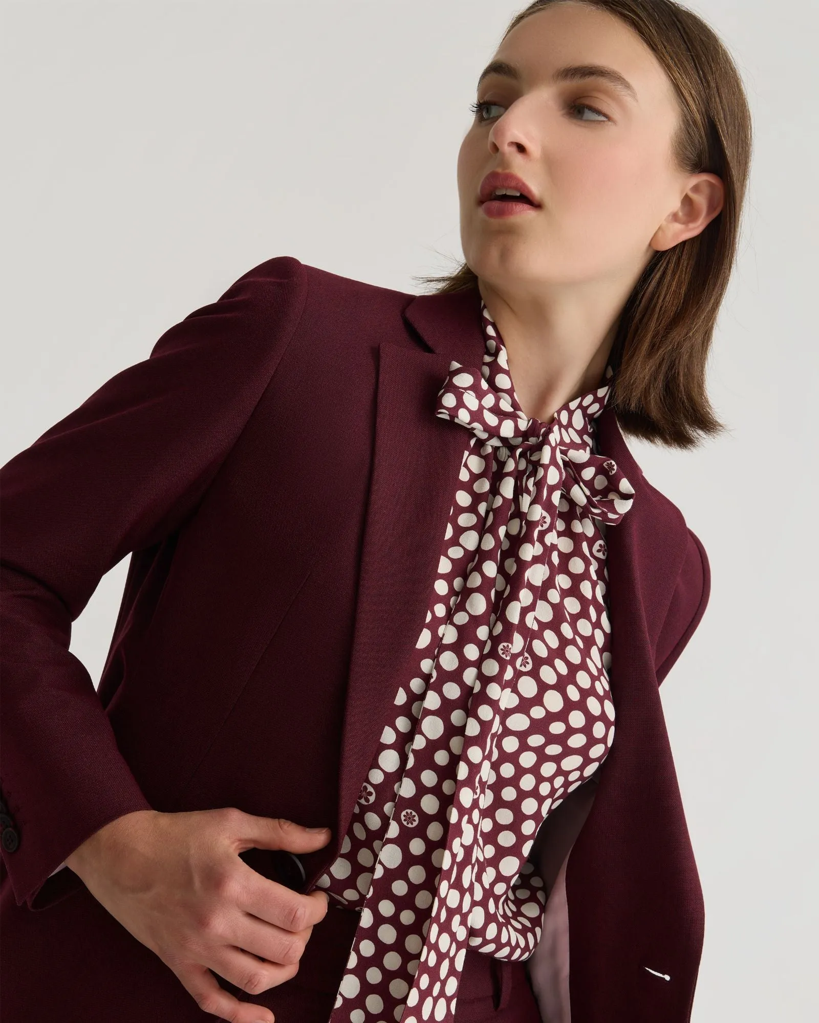 Ebony Eco Suit Jacket sold by Oxford Shop product image thumbnail 4