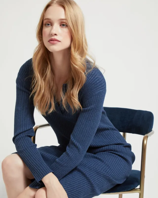 Elisa Rib Knit Dress sold by Oxford Shop