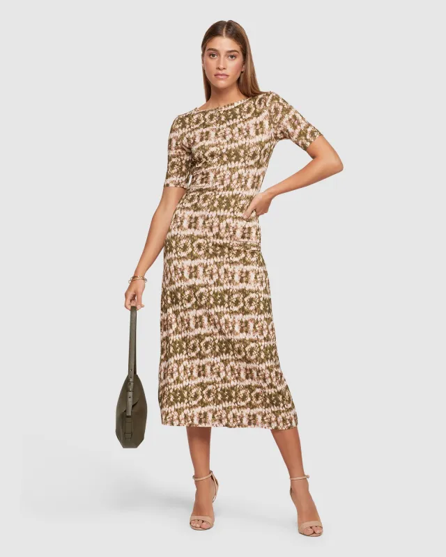 Leonie Flower Printed Dress sold by Oxford Shop