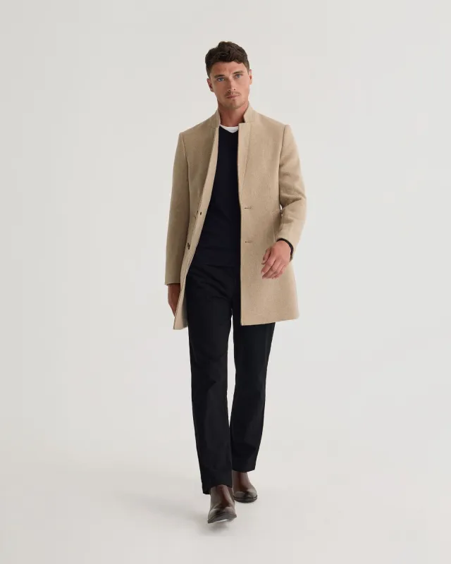 Austin Wool Coat sold by Oxford Shop