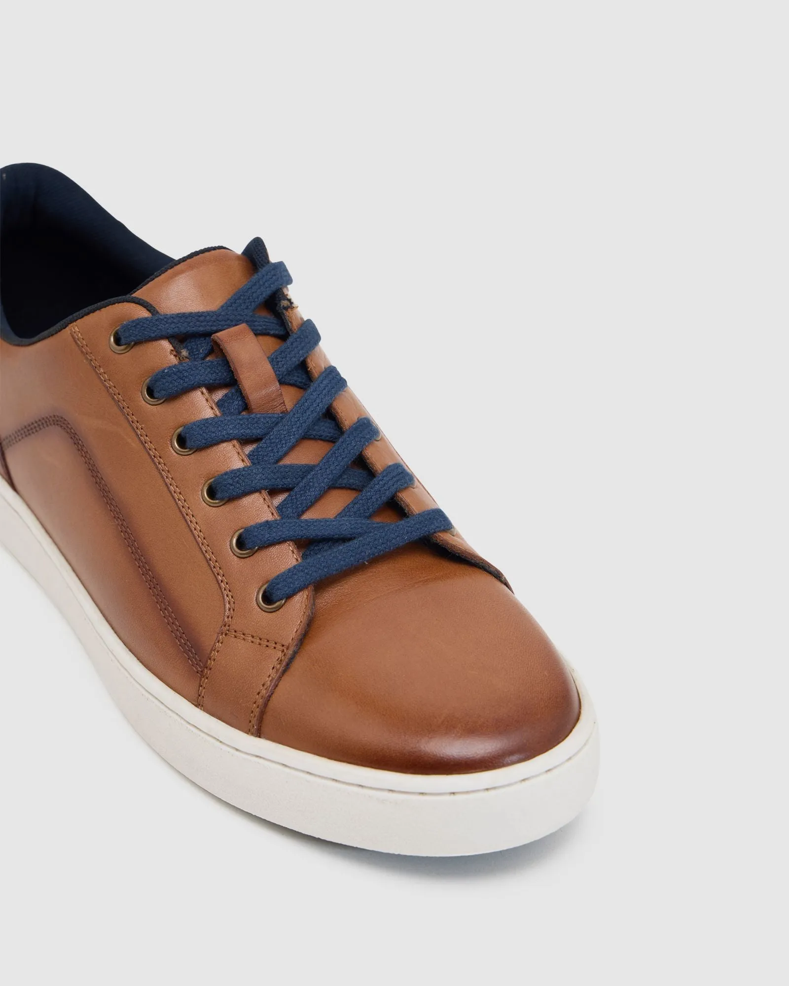 Brampton Leather Sneaker sold by Oxford Shop product image thumbnail 4