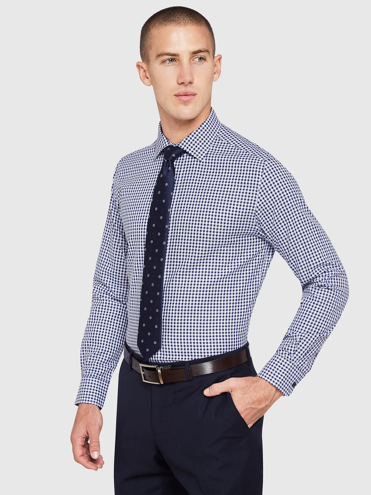 Islington Checked Shirt sold by Oxford Shop product image thumbnail 2