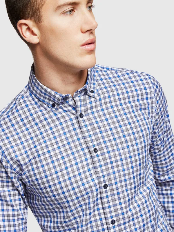 Stratton Checked Shirt sold by Oxford Shop