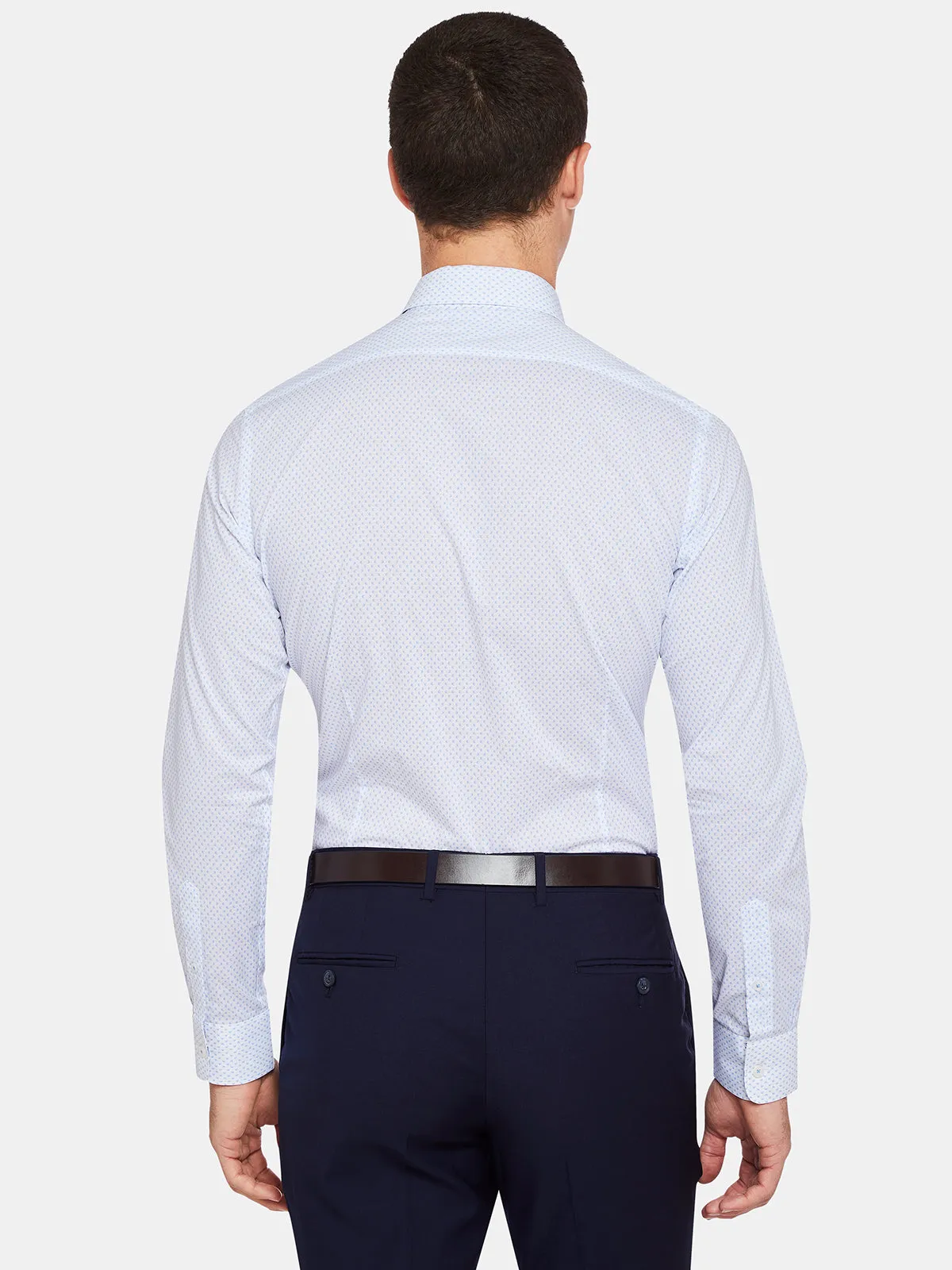 Beckton Printed Shirt sold by Oxford Shop product image thumbnail 5