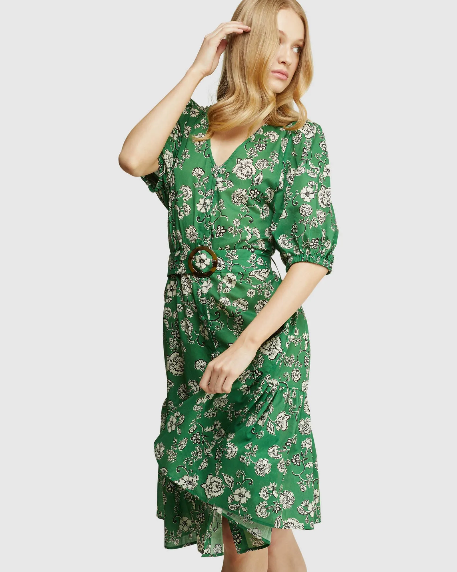 Yasmine Floral Dress sold by Oxford Shop