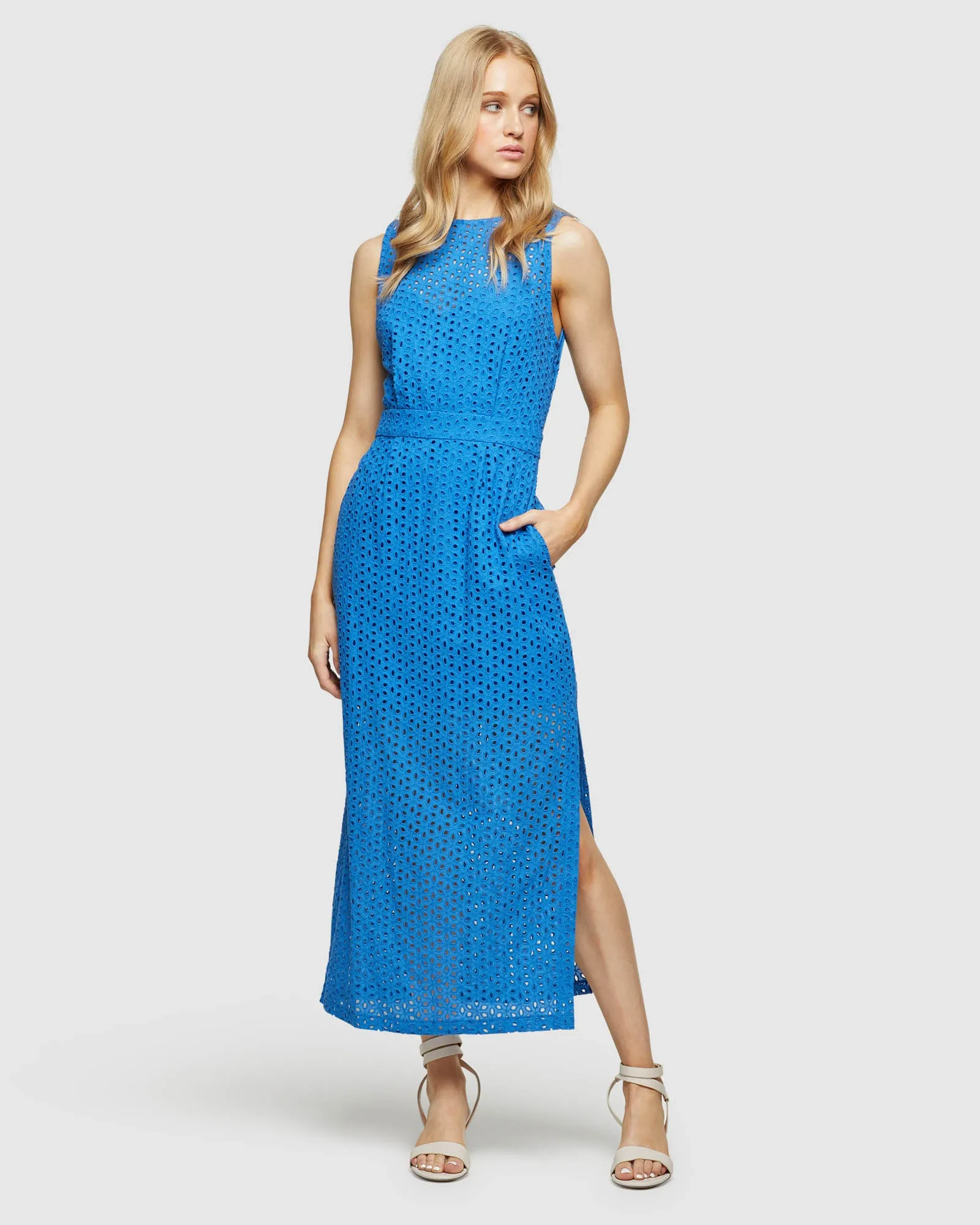 Anastasia Broderie Dress sold by Oxford Shop product image thumbnail 5
