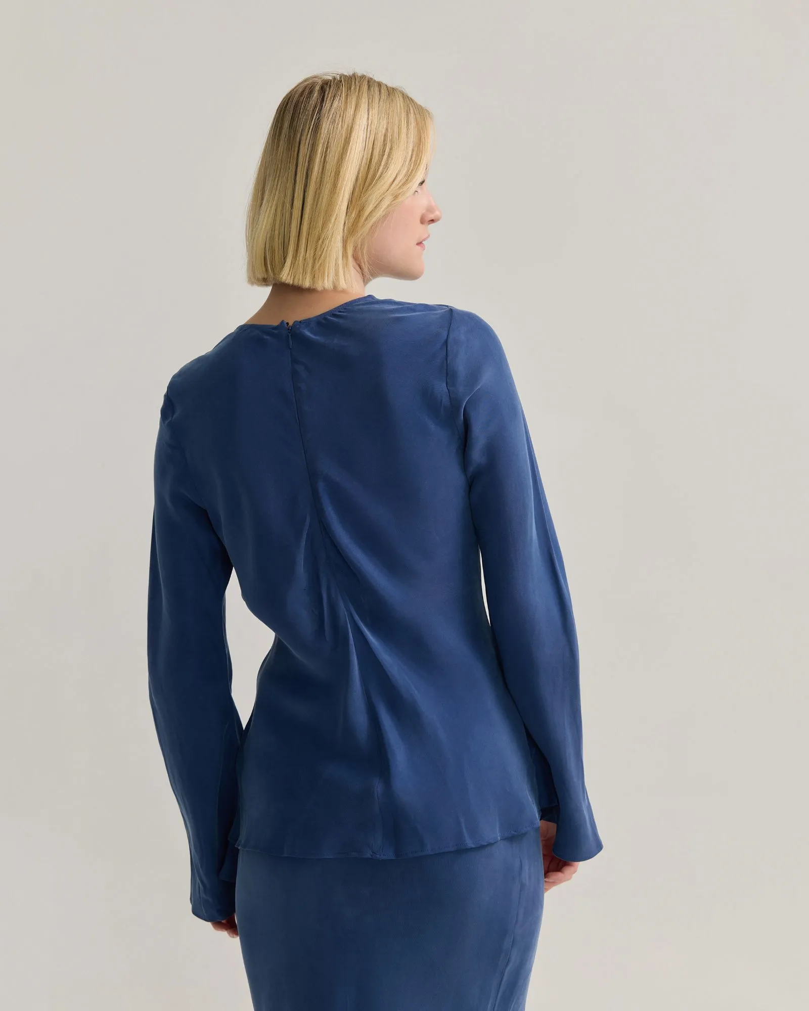 Madeline Cupro Top sold by Oxford Shop product image thumbnail 3