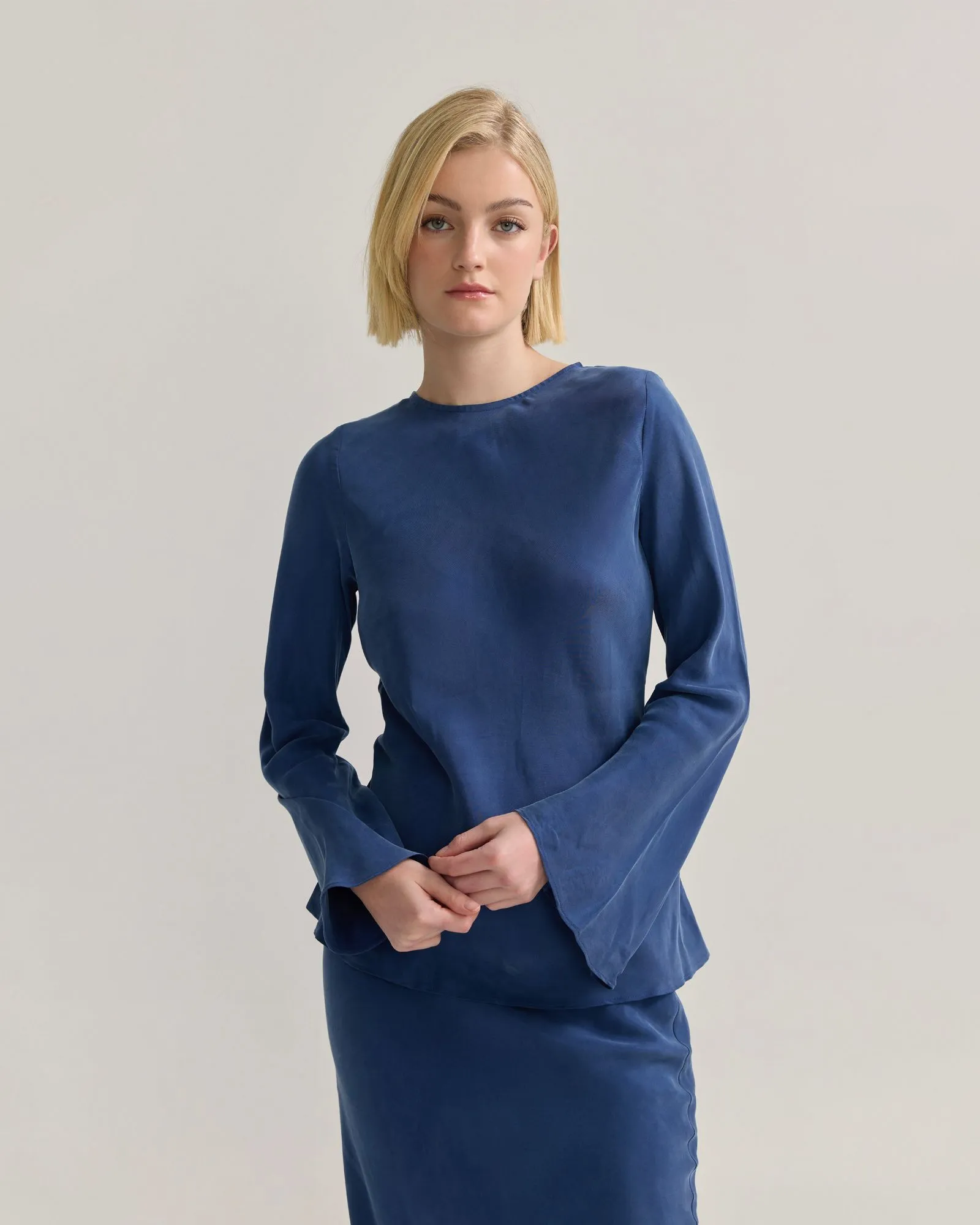 Madeline Cupro Top sold by Oxford Shop product image thumbnail 5