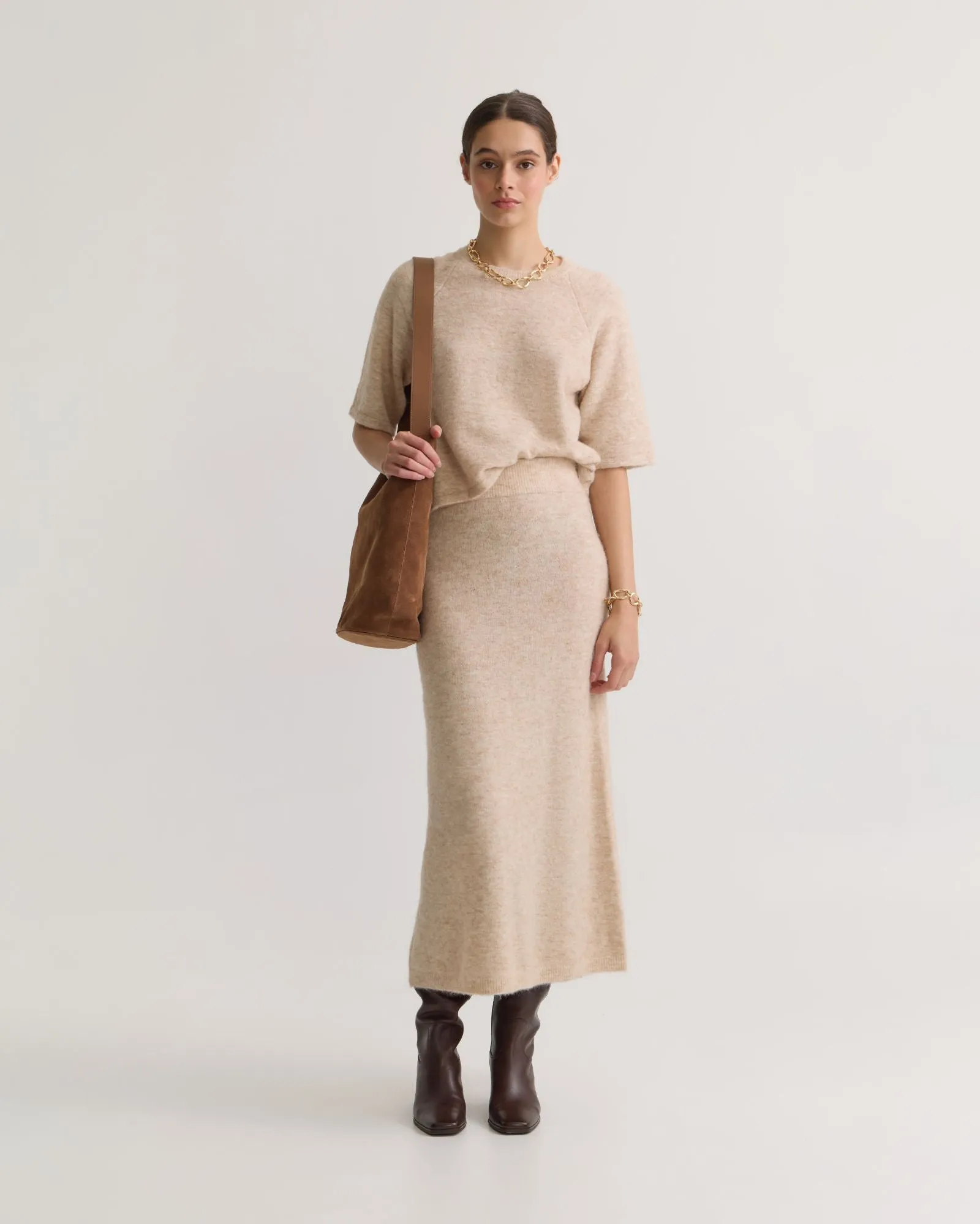 Sophie Alpaca Blend Knit sold by Oxford Shop