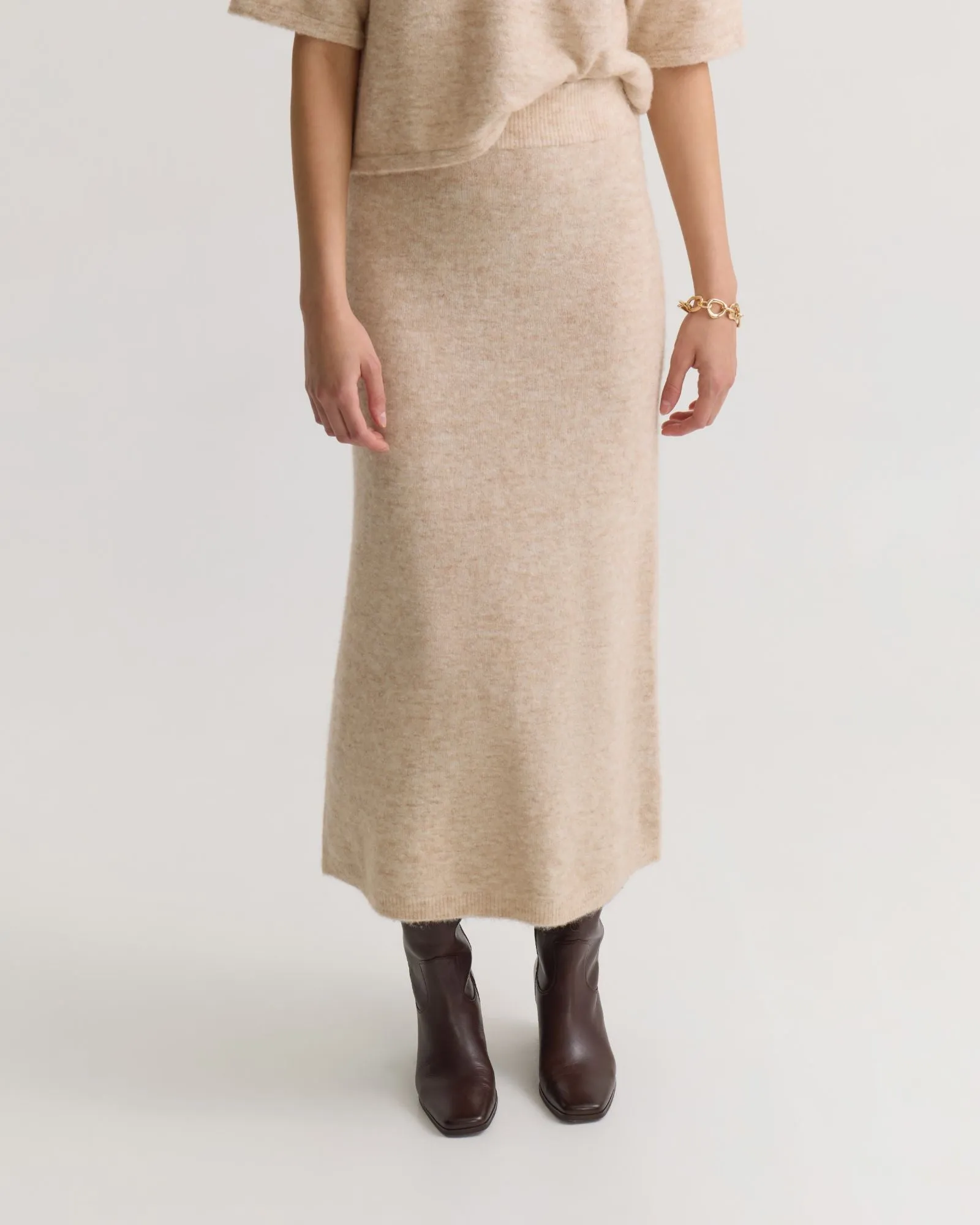 Lisa Alpaca Blend Skirt sold by Oxford Shop product image thumbnail 4