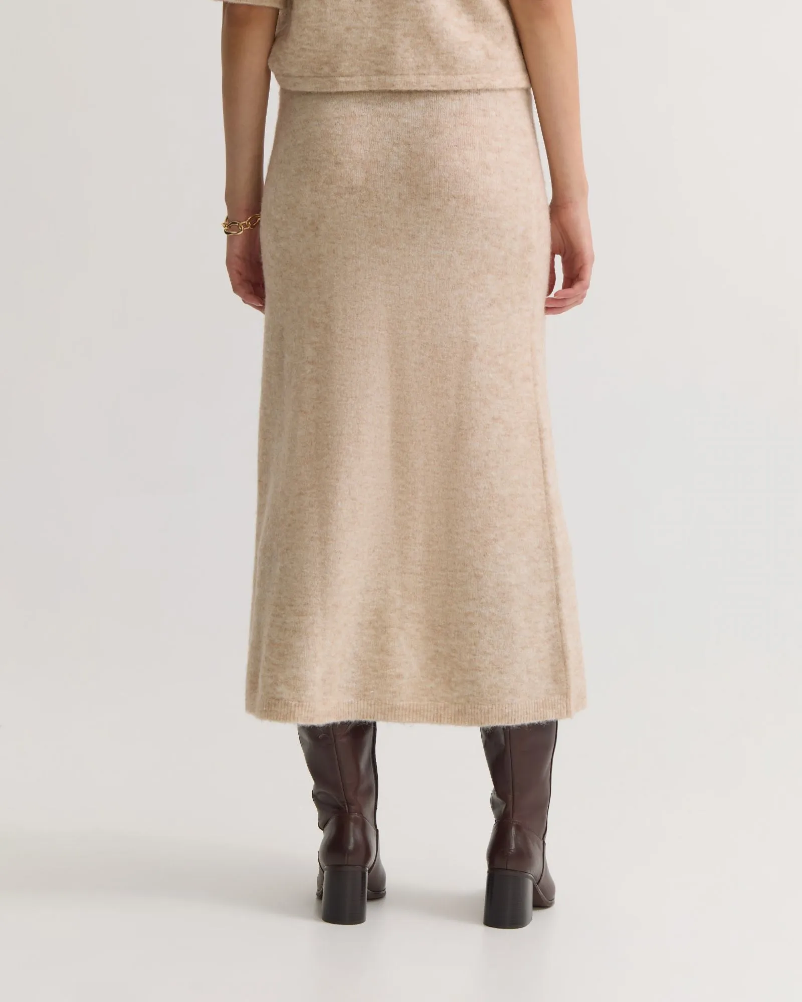 Lisa Alpaca Blend Skirt sold by Oxford Shop product image thumbnail 3