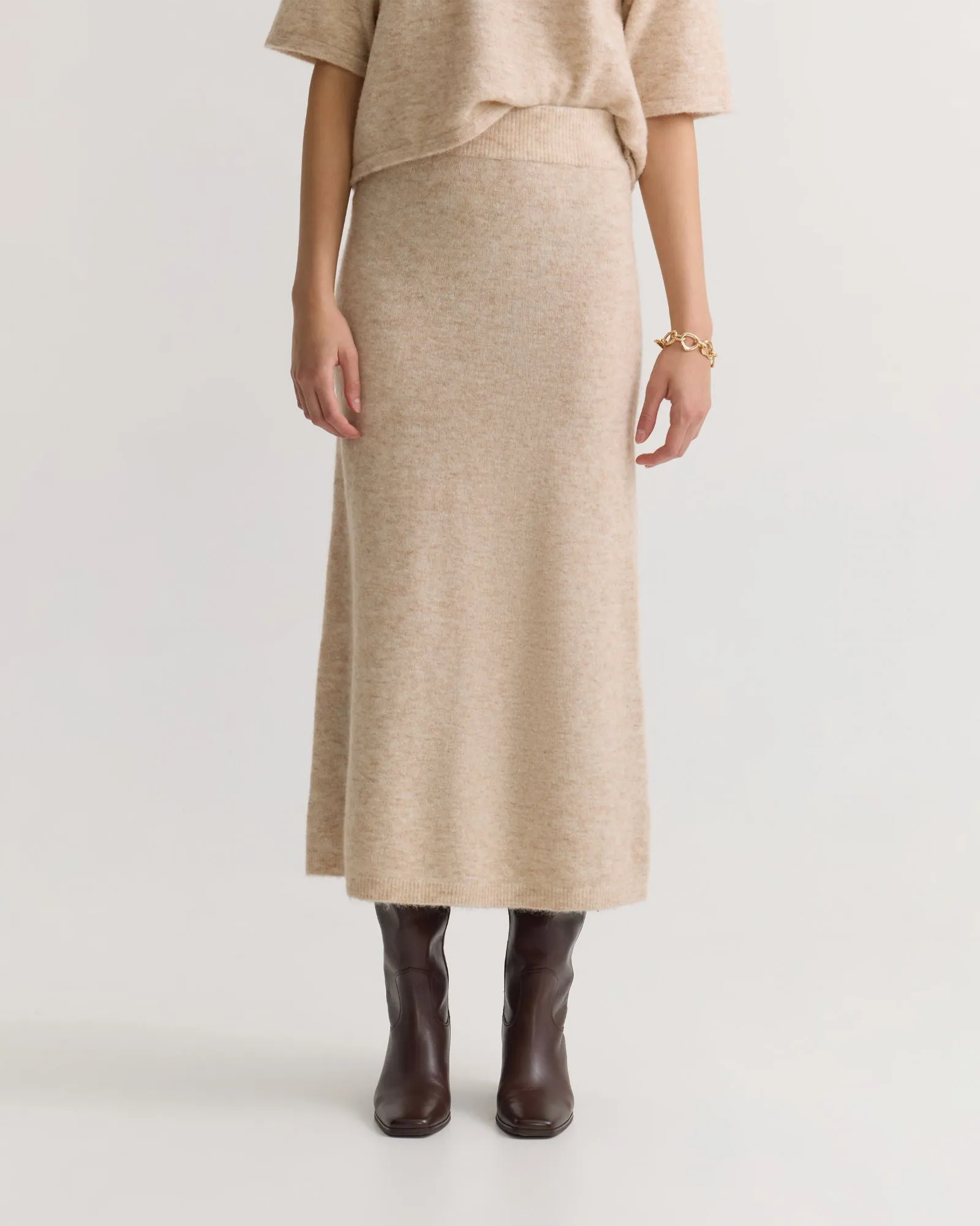 Lisa Alpaca Blend Skirt sold by Oxford Shop product image thumbnail 5