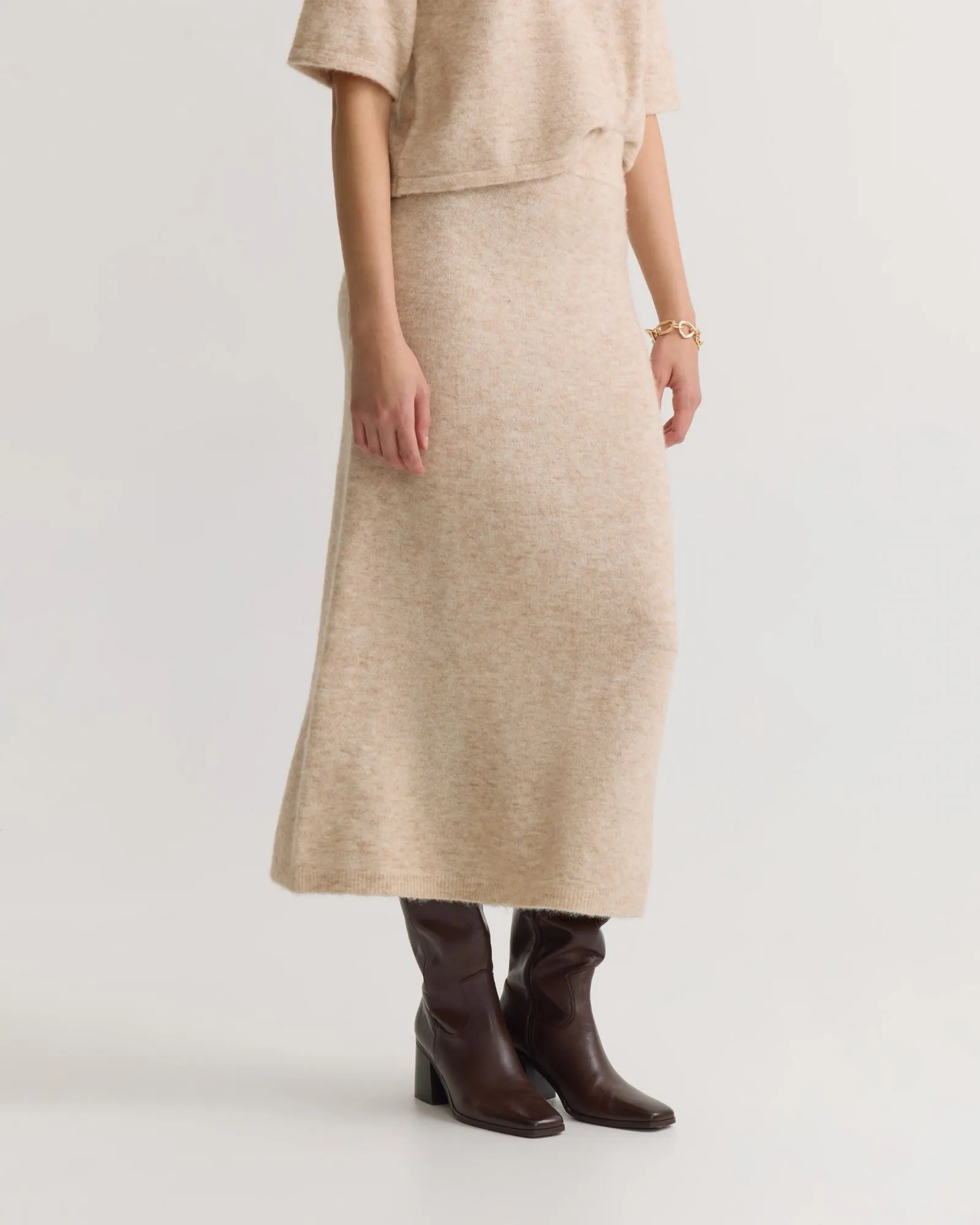 Lisa Alpaca Blend Skirt sold by Oxford Shop product image thumbnail 2