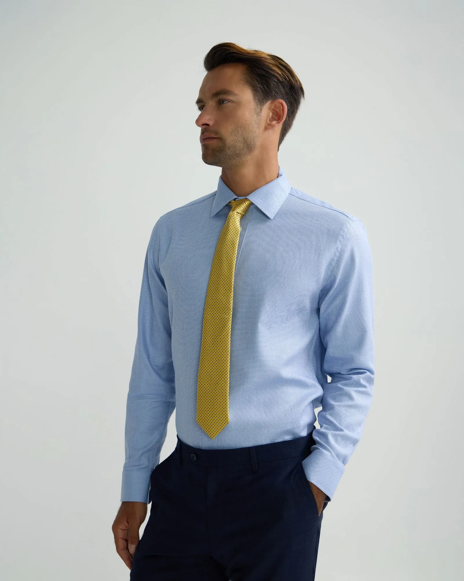 Islington Classic Cotton Shirt sold by Oxford Shop product image thumbnail 2