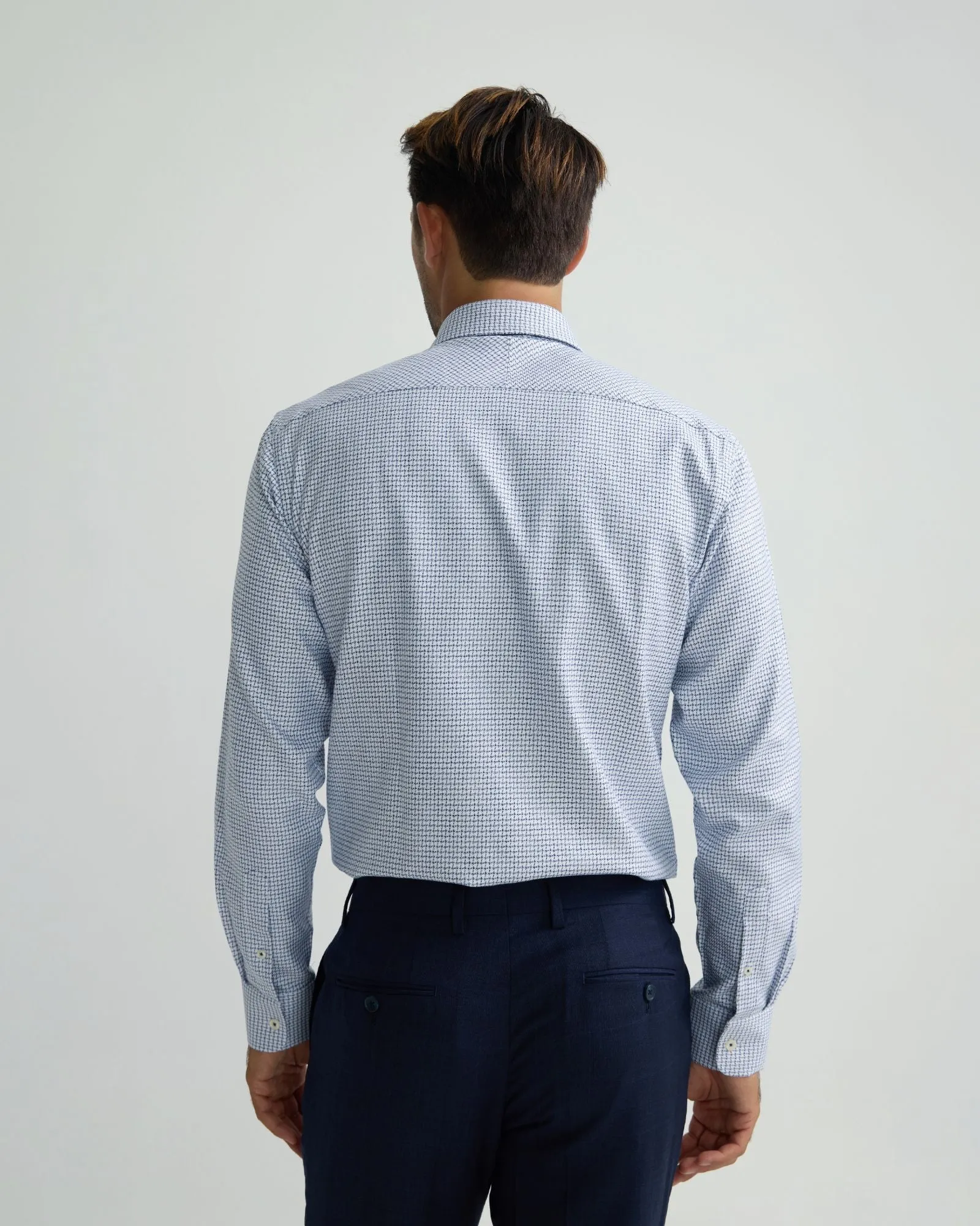 Islington Classic Cotton Shirt sold by Oxford Shop product image thumbnail 2