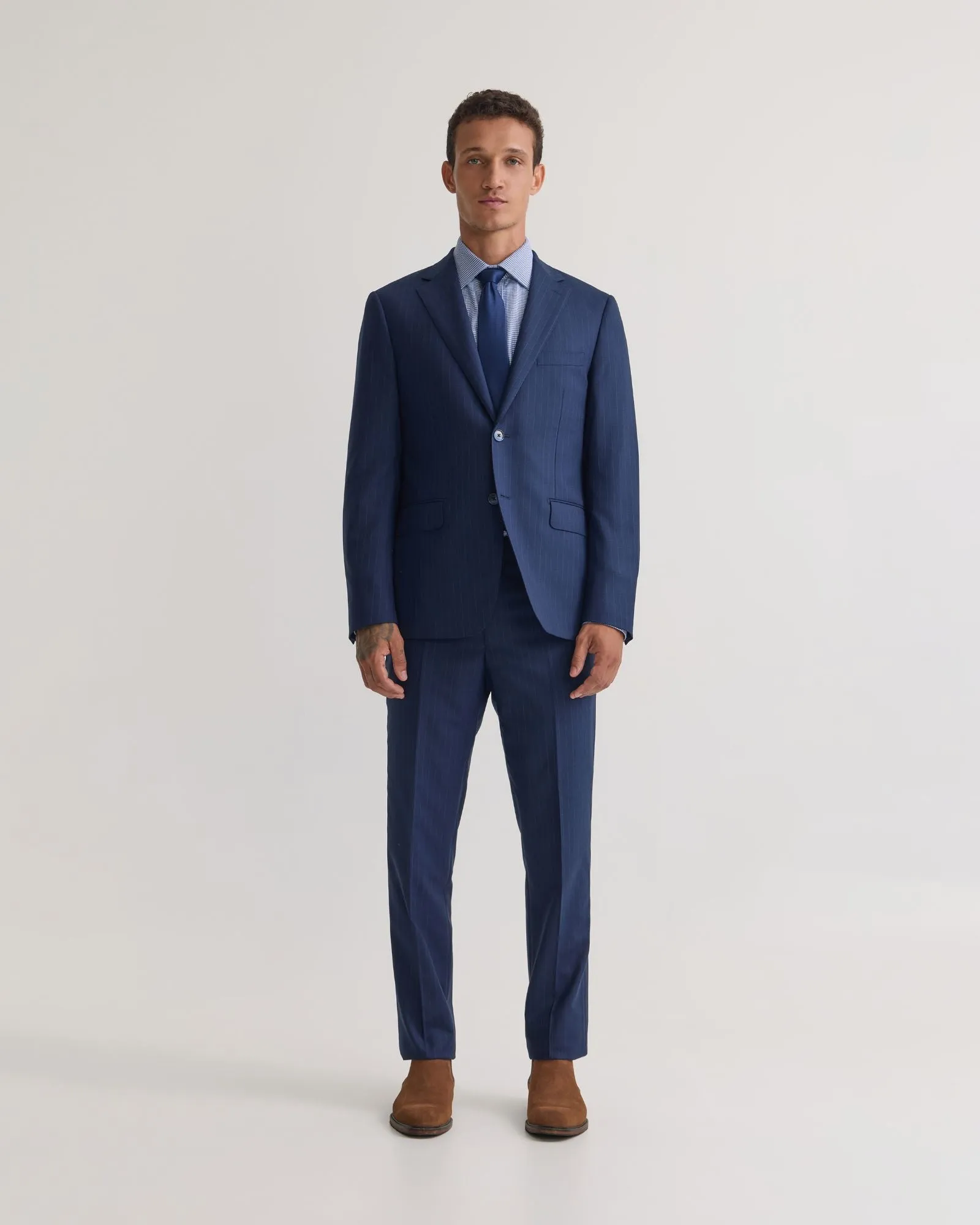 Byron Luxury Half Canvas Suit Jacket sold by Oxford Shop
