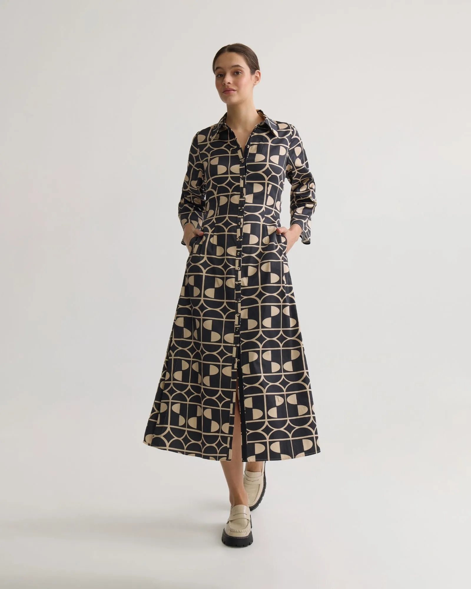 Lyra Shirt Dress sold by Oxford Shop product image thumbnail 5