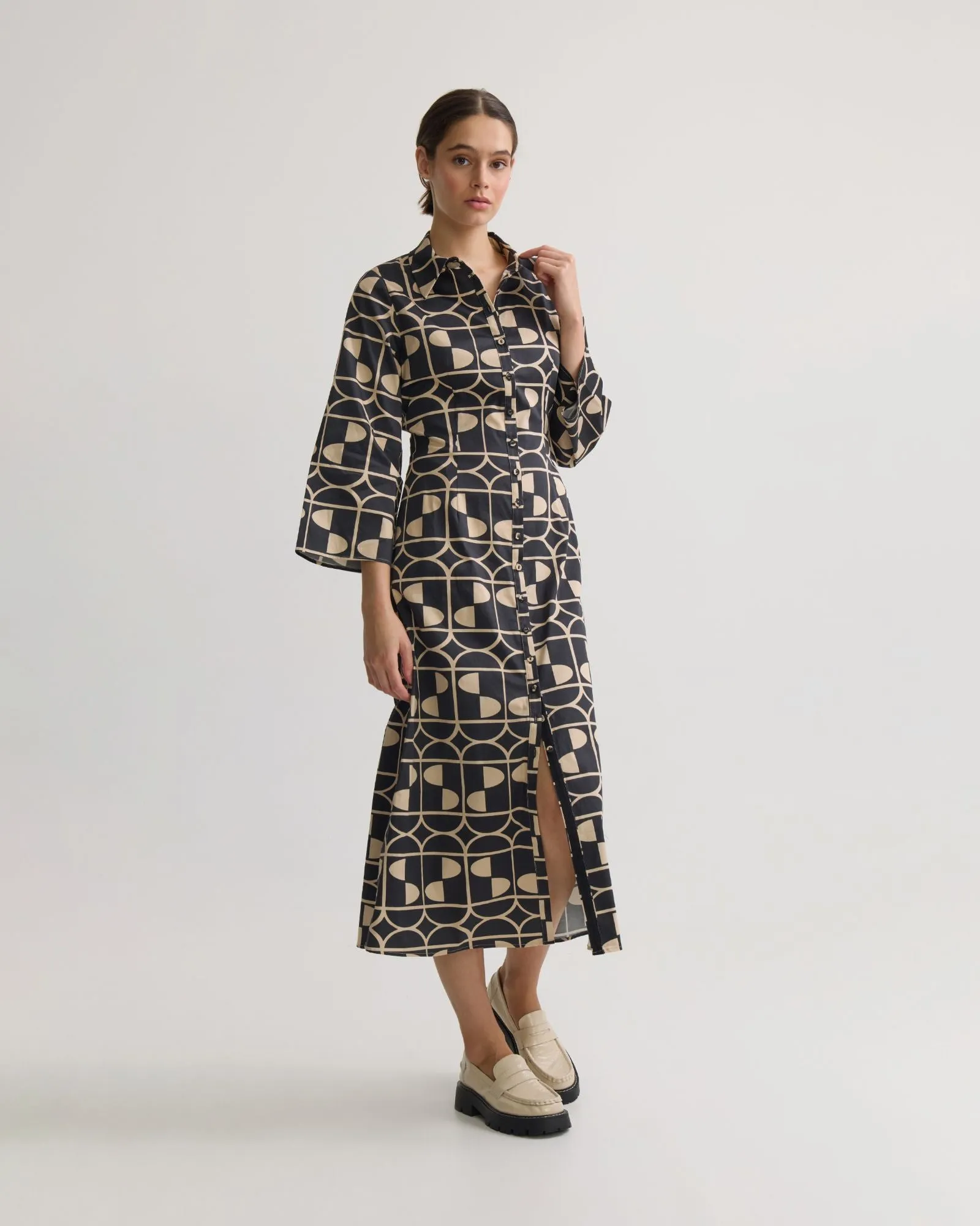Lyra Shirt Dress sold by Oxford Shop product image thumbnail 2