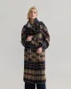 Edi Wool Checked Coat sold by Oxford Shop
