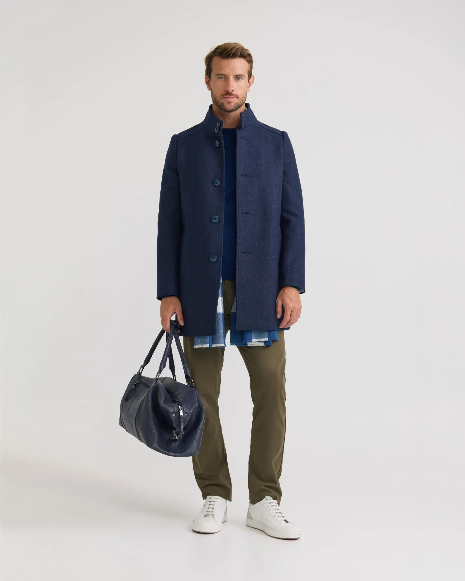 Dunbar Wool Herringbone Coat sold by Oxford Shop